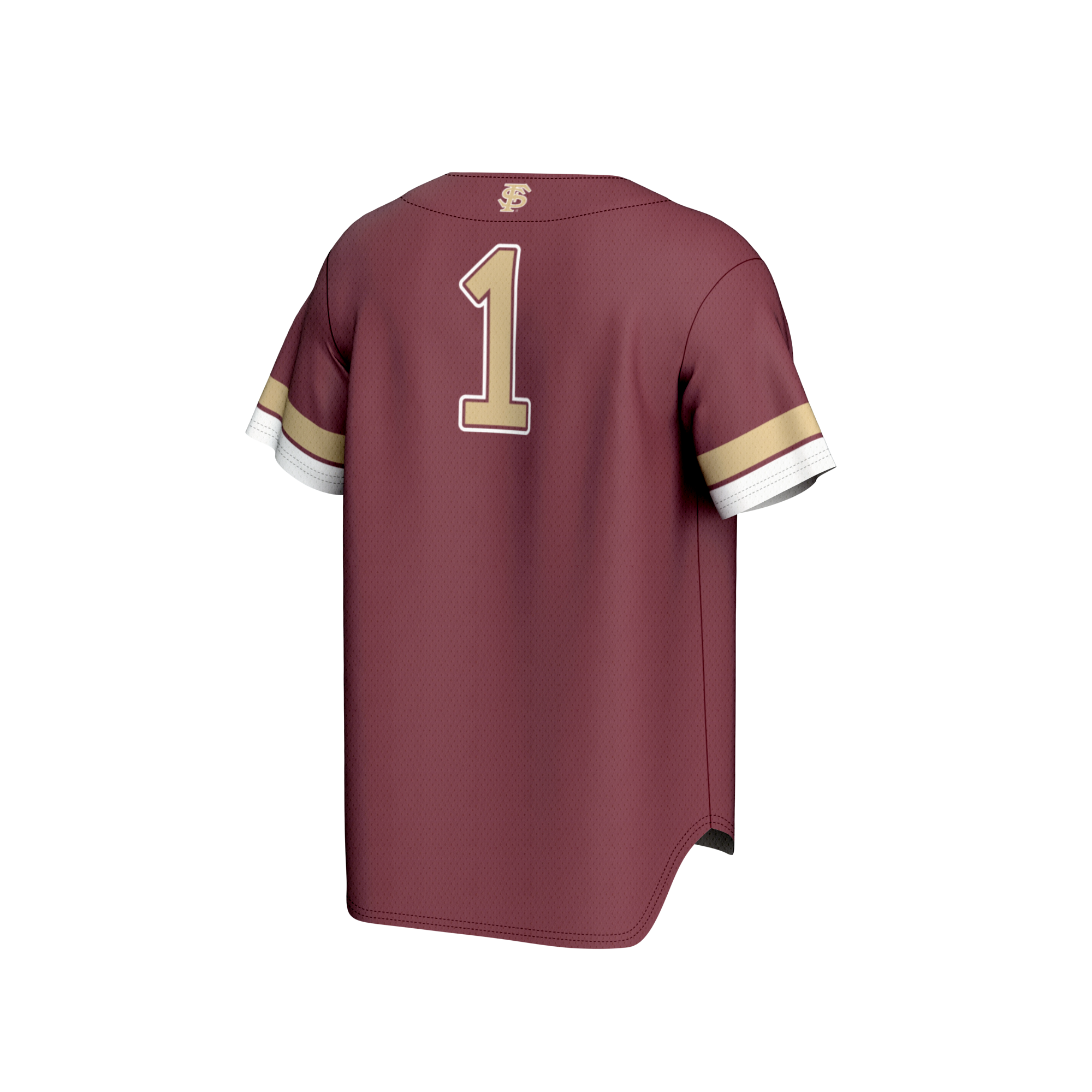 [NJP] Florida State Seminoles GameDay Greats Unisex Lightweight Collegiate Baseball Fashion Jersey - Garnet