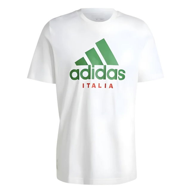 2024-2025 Italy Dna Graphic Tee (White) Performance Quality
