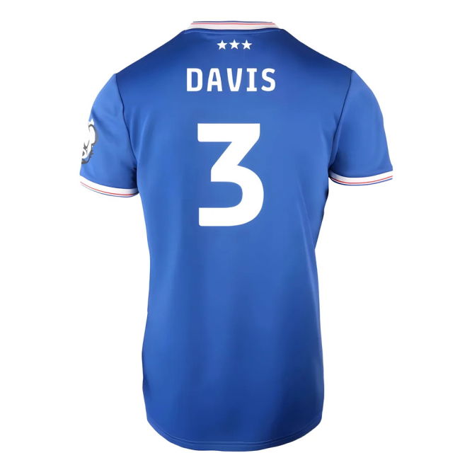 Fan Gear Ipswich Ipswich Town Home Shirt Womens Davis #3 Official ...