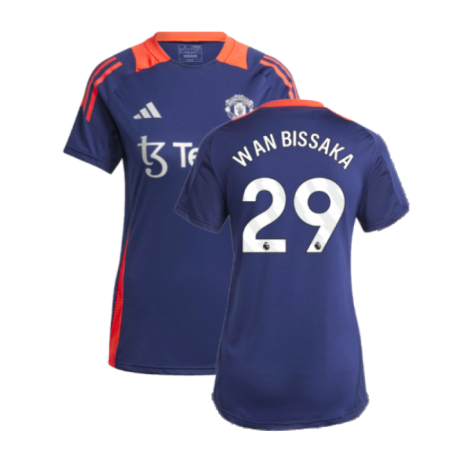 2024-2025 Man Utd Training Jersey (Night Indigo) - Womens (Wan Biss...