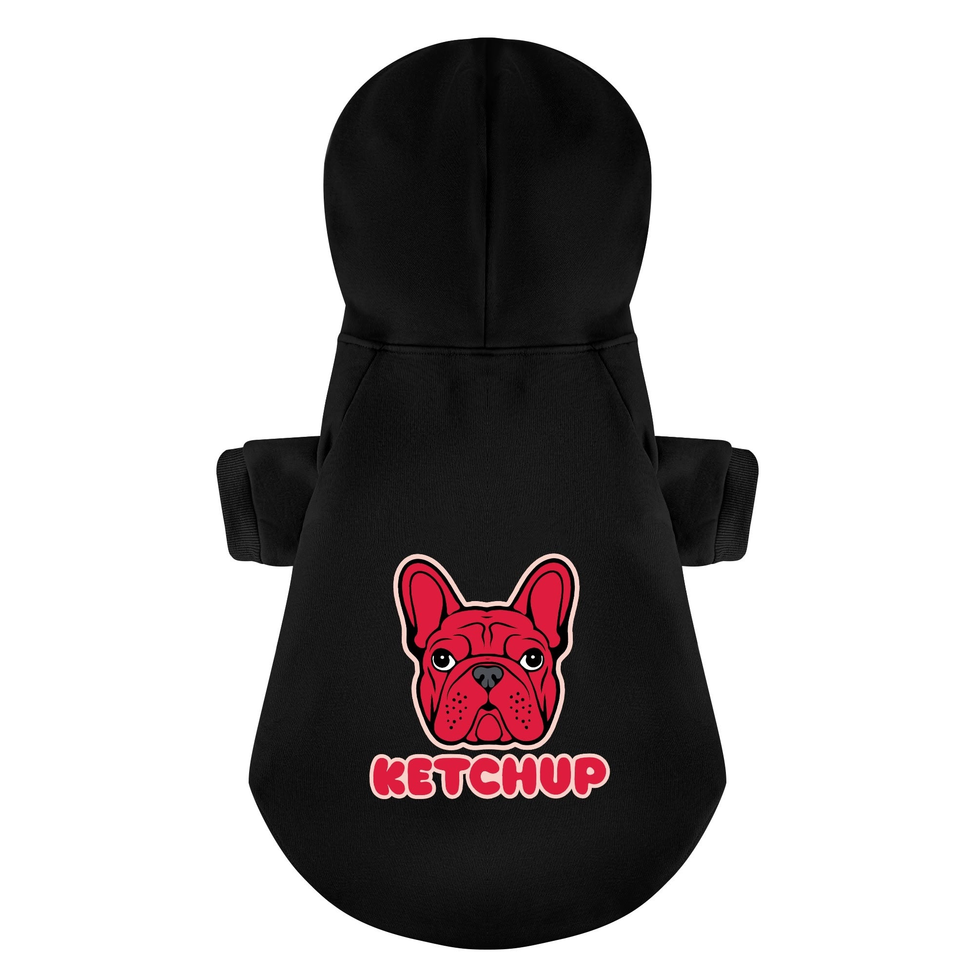 Mustard and Ketchup - Matching French Bulldog Hoodies – Stylish, Cozy & Personalized!