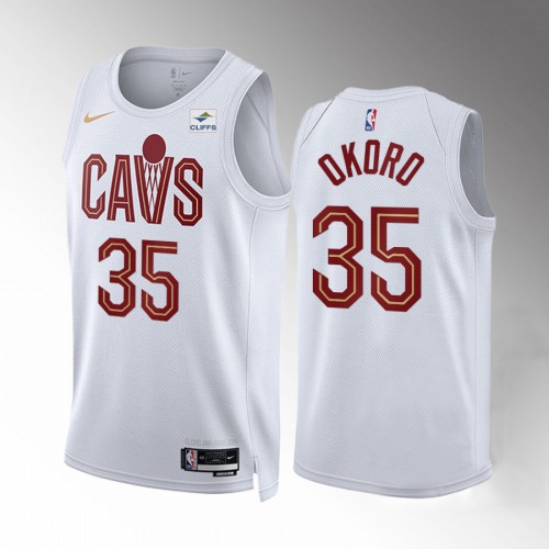 Nike White Cleveland Cavaliers #35 Jersey - Economical NBA Fan Apparel