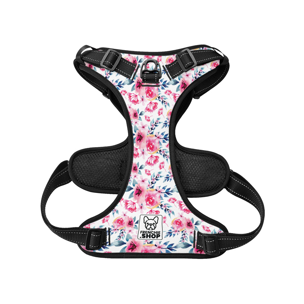Weather-Resistant Zinnia - No-pull French Bulldog Dog Harness for Daily