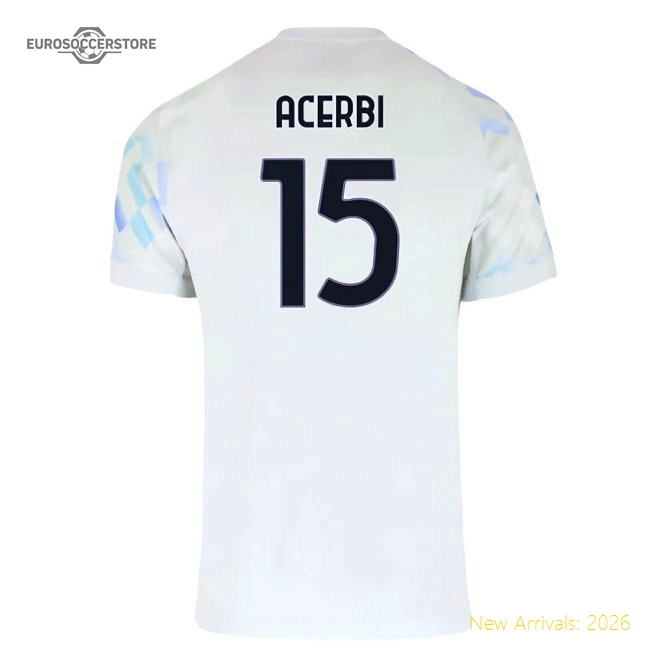 Professional-Grade 2025-2026 Inter Milan Away Shirt (Acerbi 15)