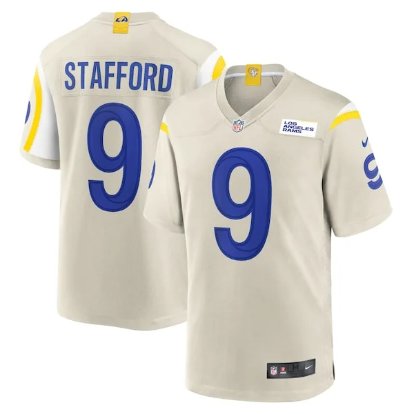 Los Angeles Rams Game NFL Jersey - Bone | Performance Football Apparel