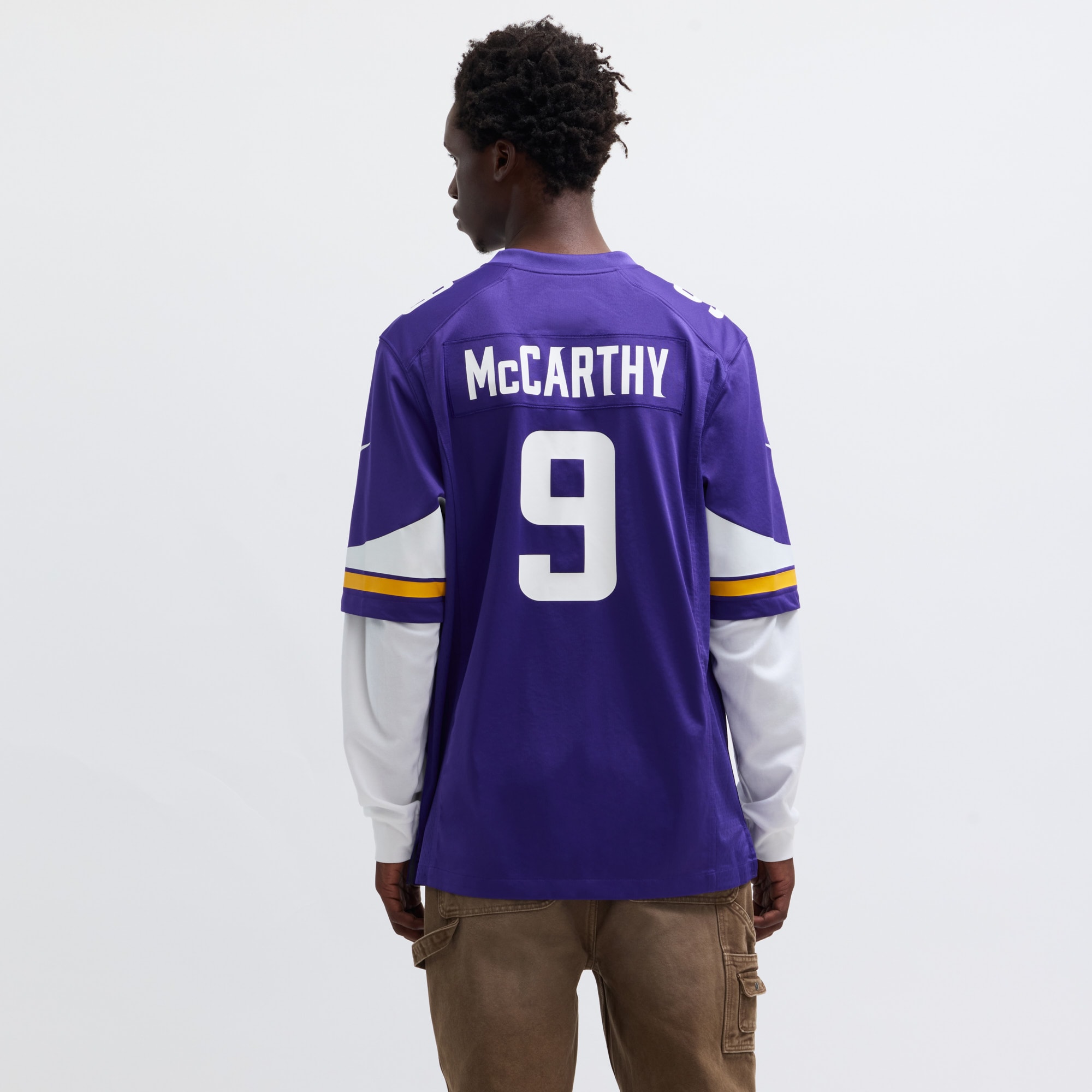 [LK] J.J. McCarthy Minnesota Vikings Player Game Jersey - Purple