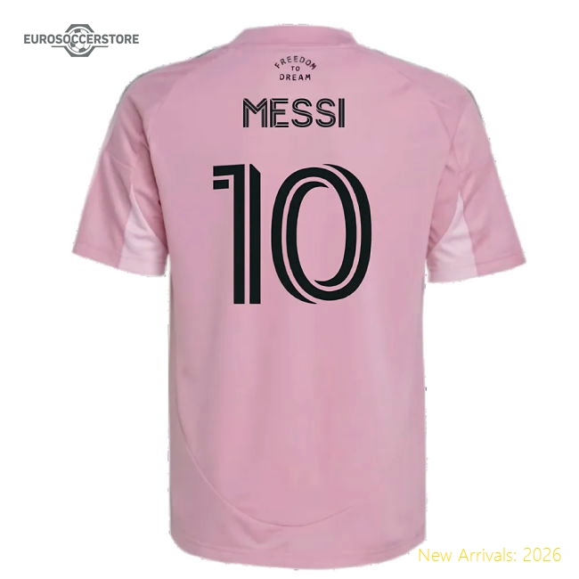 2025-2026 Team Kids High-quality Messi Jersey Performance Fabric