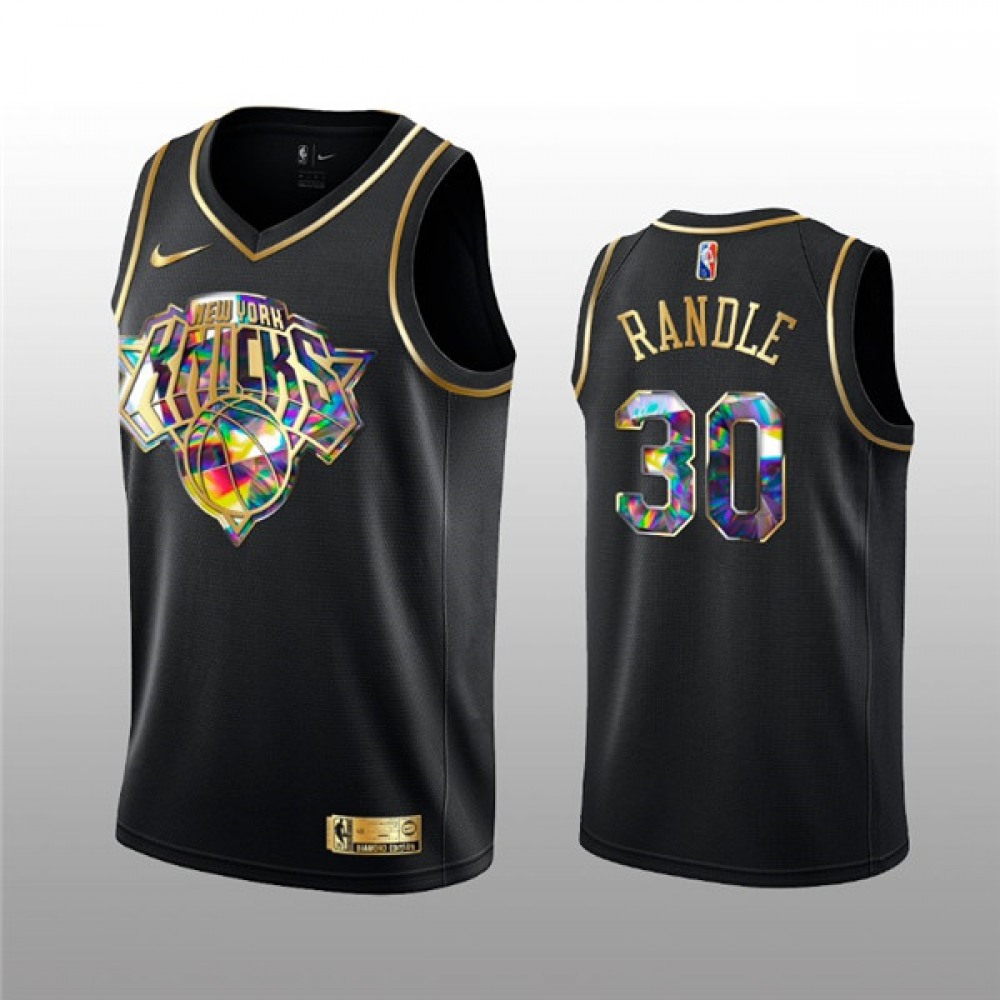 Performance Authentic Men's NYK #30 Julius Black Basketball Jersey