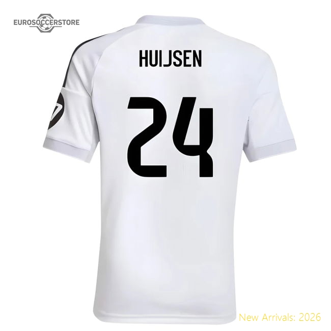 2025-2026 Real Madrid First Jersey (kids) (huijsen 24) - Supporter Edition