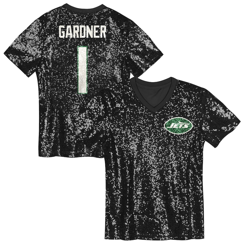 None Sauce Gardner New York Jets Sleek Team Spirit Wear Game Day Wear