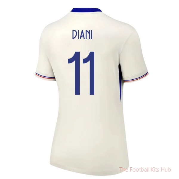 [EFS] 2025/26 France Womens Team Away Shirt (Ladies) (Diani 11)