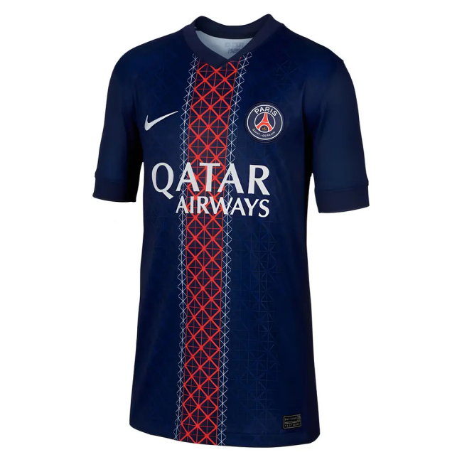 2025-2026 PSG Home Premium Shirt - Kids Durable Stitching