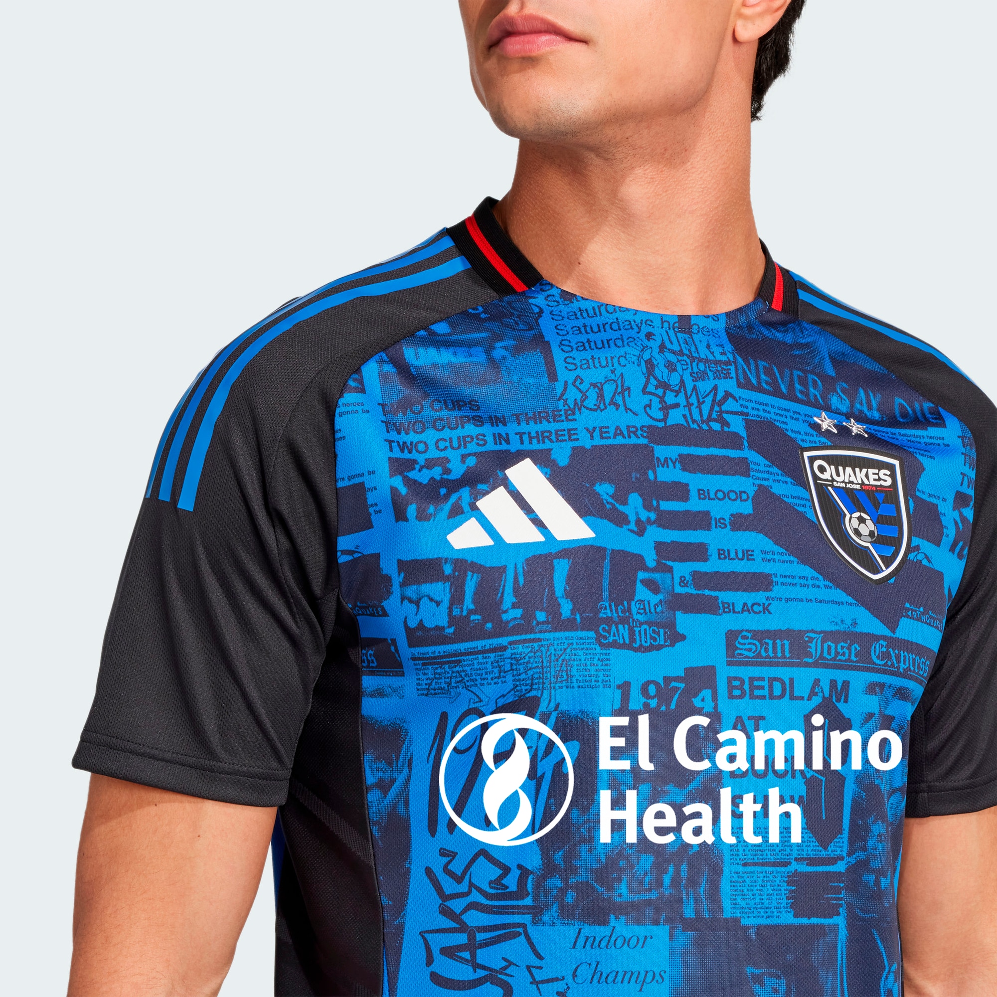 [SJH] San Jose Earthquakes 2025 Headliner Authentic Jersey - Black