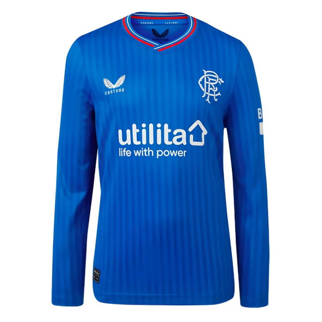 Top Quality Rangers Fc First Kit Carlos Tevez #10 Retro Collect (v10)