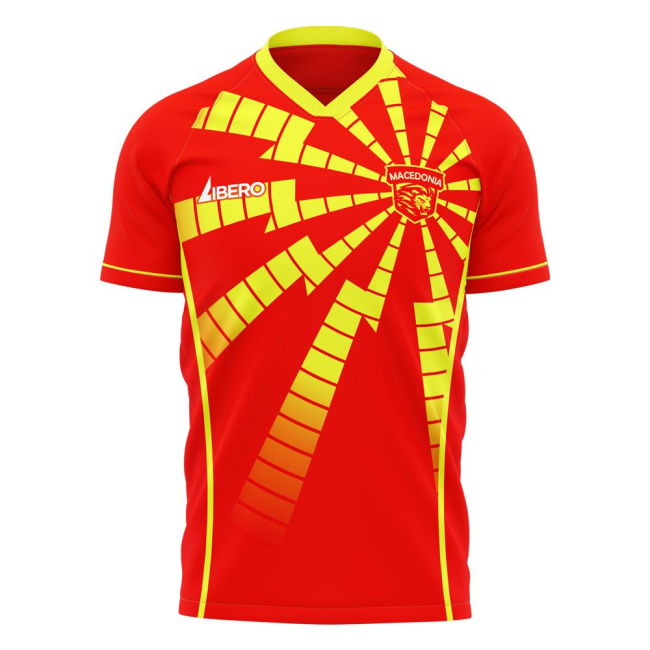 Macedonia Stylish Home Jersey 2025-2026
