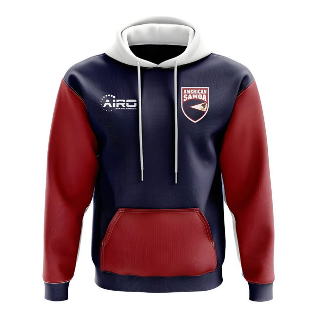 Football American Samoa Concept Country Football Hoody (Navy)
