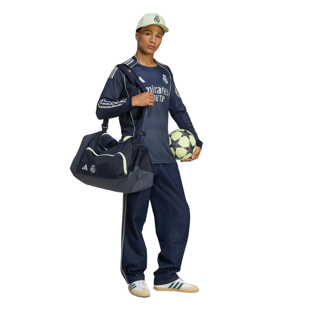 Real Madrid Sleeve 2025-2026 UCL Away Jersey – Authentic Shirt