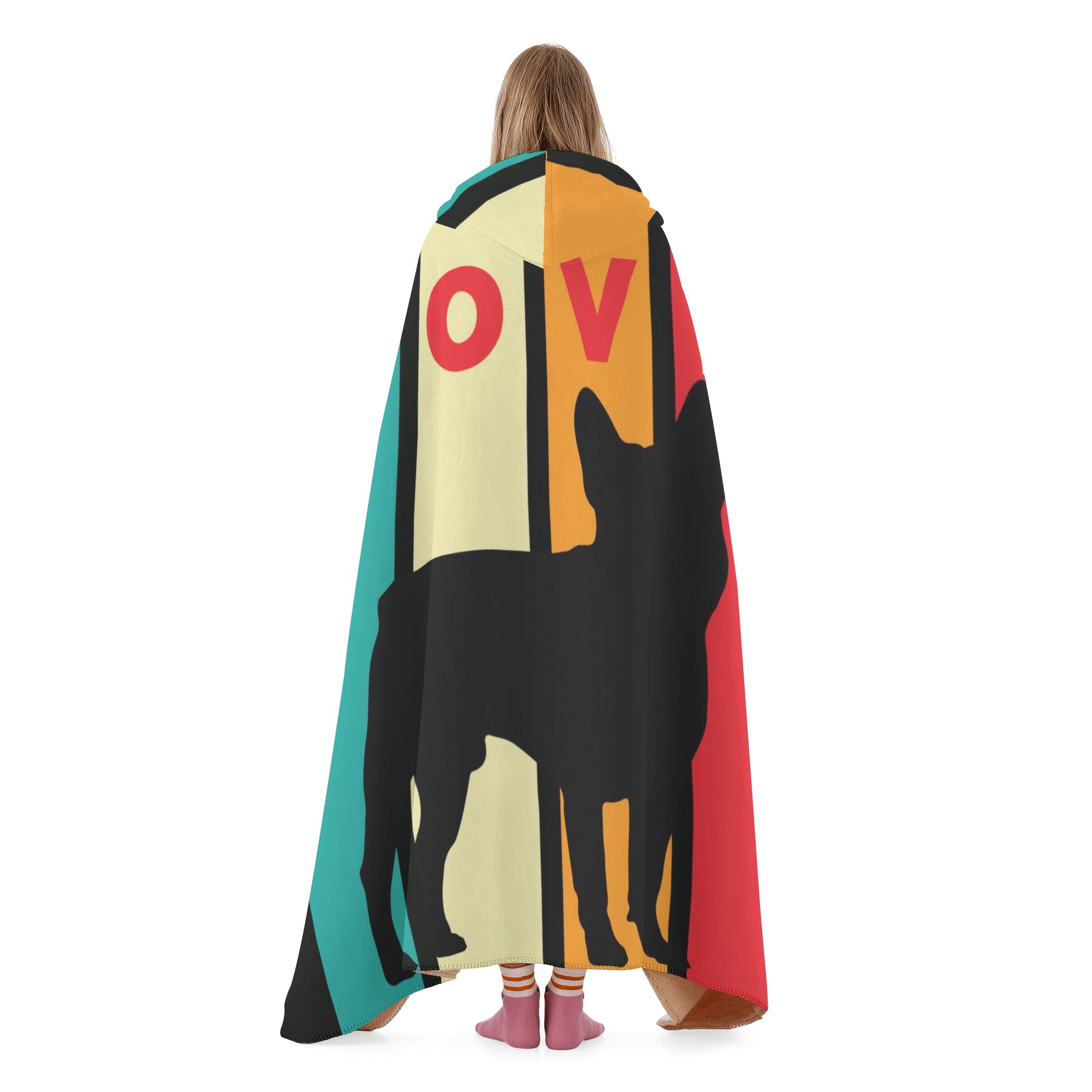 Jax - Bulldog Inspired Hooded Blanket Casual Wear | Stylish Look