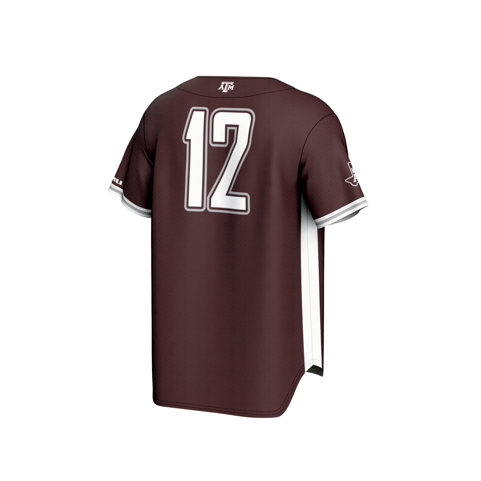 [NJP] Texas A&M Aggies GameDay Greats Adult Lightweight Baseball Jersey - Maroon