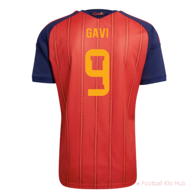 2026-2027 Spain Home Shirt (Gavi 9)