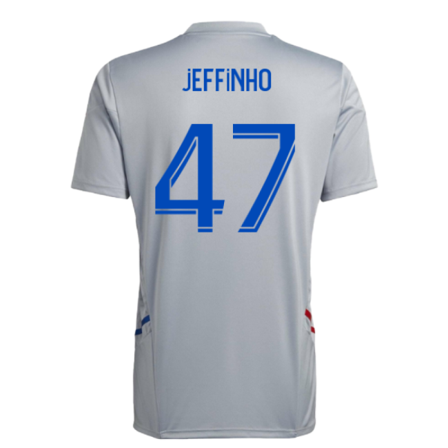 2022-2023 Olympique Lyon Training Football Jersey (halo Silver) (je