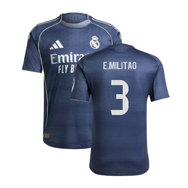 Real Madrid Soccer Club Exclusive Design Away Unique Shirt (Militao 3)