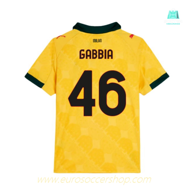 2025-2026 AC Milan Third Shirt (Kids) (Gabbia 46)