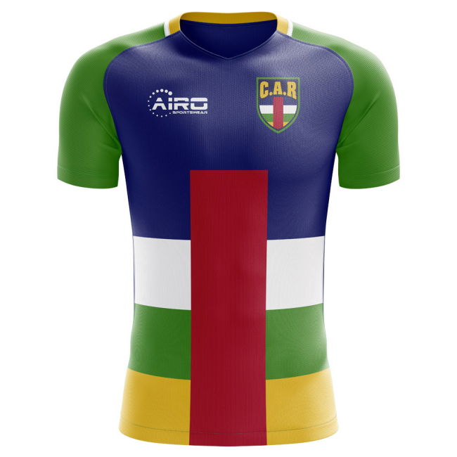 2025-2026 Central African Republic Home Concept Football Shirt - Womens