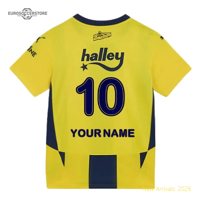 2024-2025 Fenerbahce Home Shirt (Kids) (Your Name)