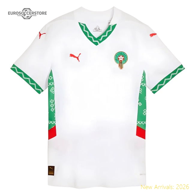 Authentic Morocco Womens 20242025 Away Jersey () M Classic