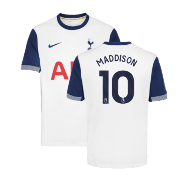 2024-2025 Tottenham Hotspur Home Kit (Maddison 10)