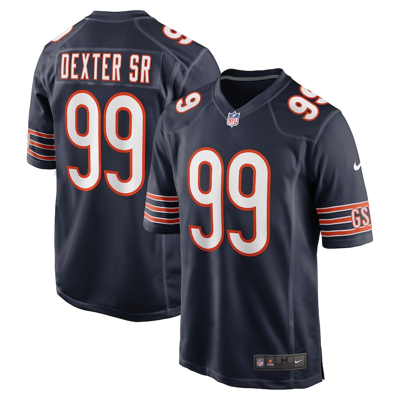 None Gervon Dexter Sr. CHI Bears Sleek Elite Jersey for NFL Fans