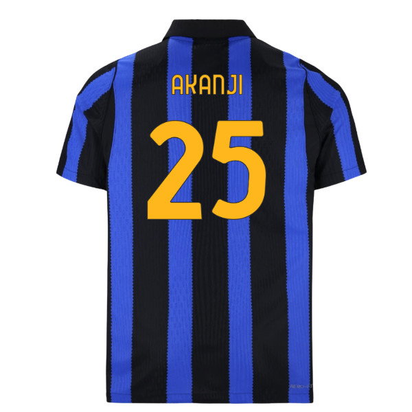 [DDJ] 2026-2027 Inter Milan Aero-Fit Authentic Home Shirt (Akanji 25)