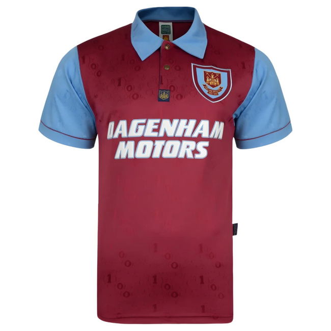 West Ham 1995-1996 Home Jersey - Adult