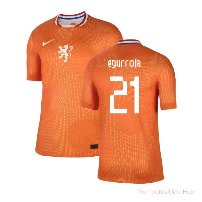 2025-2026 Netherlands Womens Team Home Shirt (Unisex) (Egurrola 21)