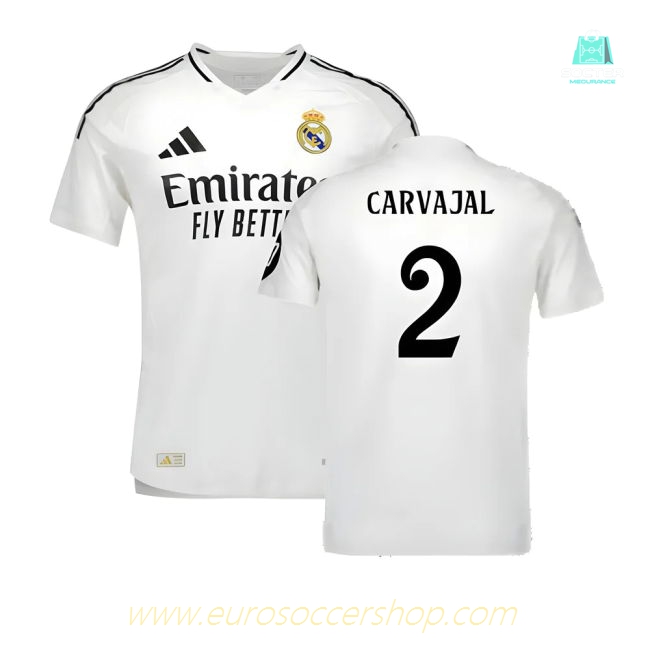 2024-2025 Real Madrid Authentic Home Shirt (Carvajal 2)
