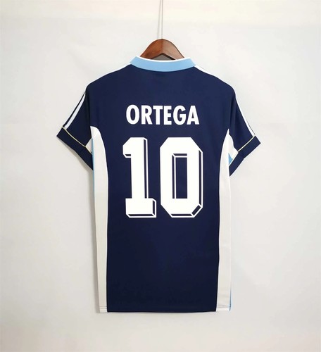 High Quality 1998 Argentina Camiseta World Cup World Cup With Limited