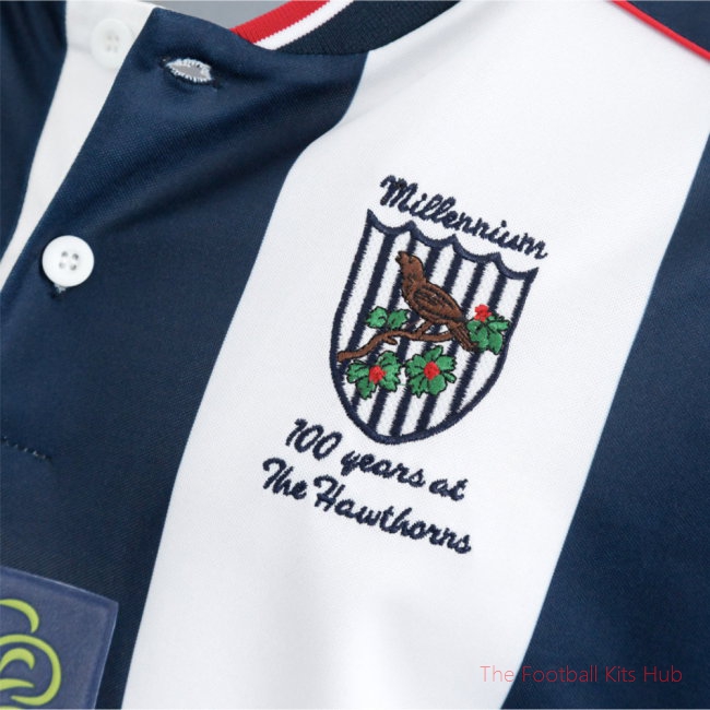Premium WBA West Bromwich Albion 2001 Home Shirt (Mcinnes 4)