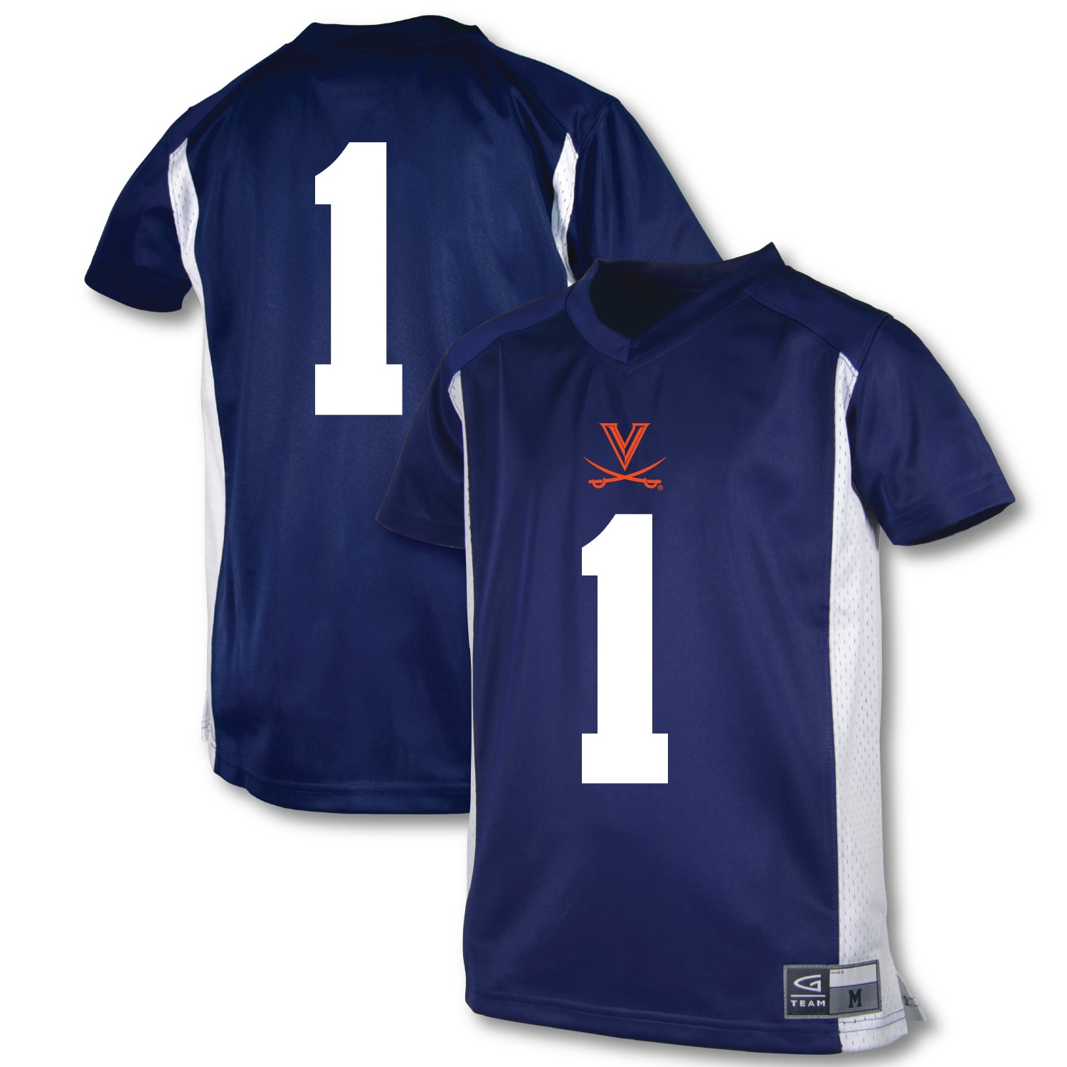 [NJP] Virginia Cavaliers Garb Football Jersey - Blue