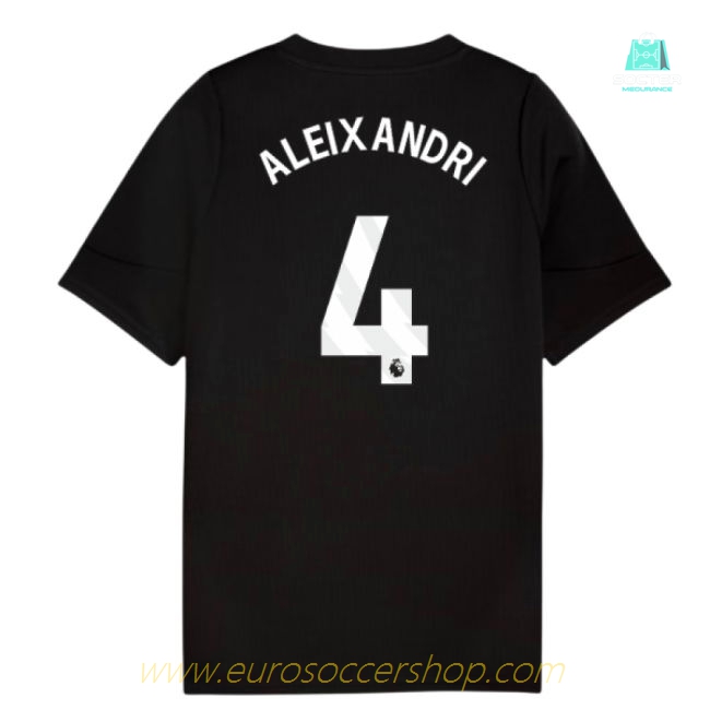 2025-2026 Man City Training Jersey (Black) - Kids (Aleixandri 4)