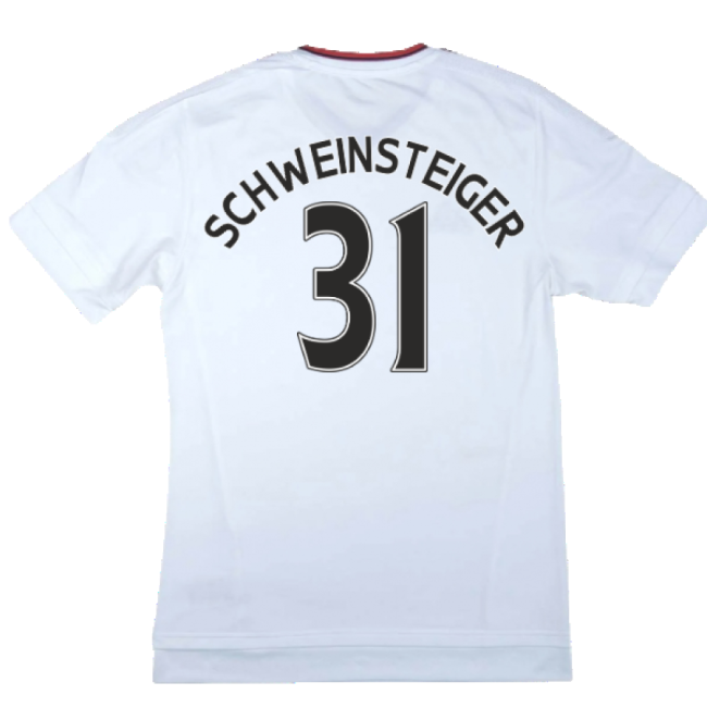 Manchester United 2015-16 Away Jersey (Excellent) (Schweinsteiger 31)