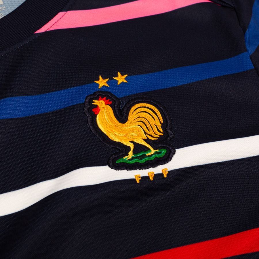 France Training T-Shirt Dri-FIT Academy Pro Pre Match - Blackened Blue/Club Gold