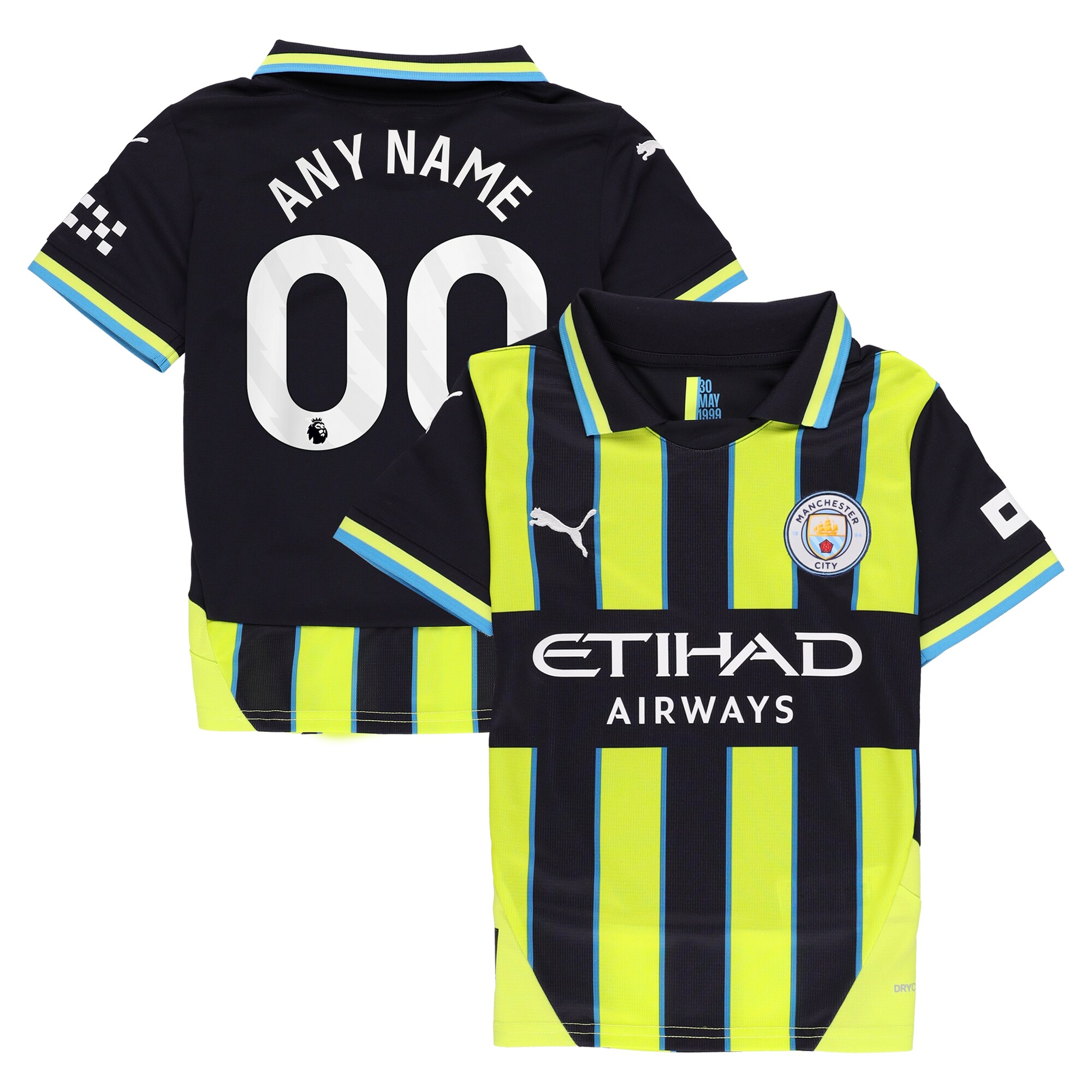 [SJH] Manchester City Youth 2024/25 Away Replica Custom Jersey - Navy