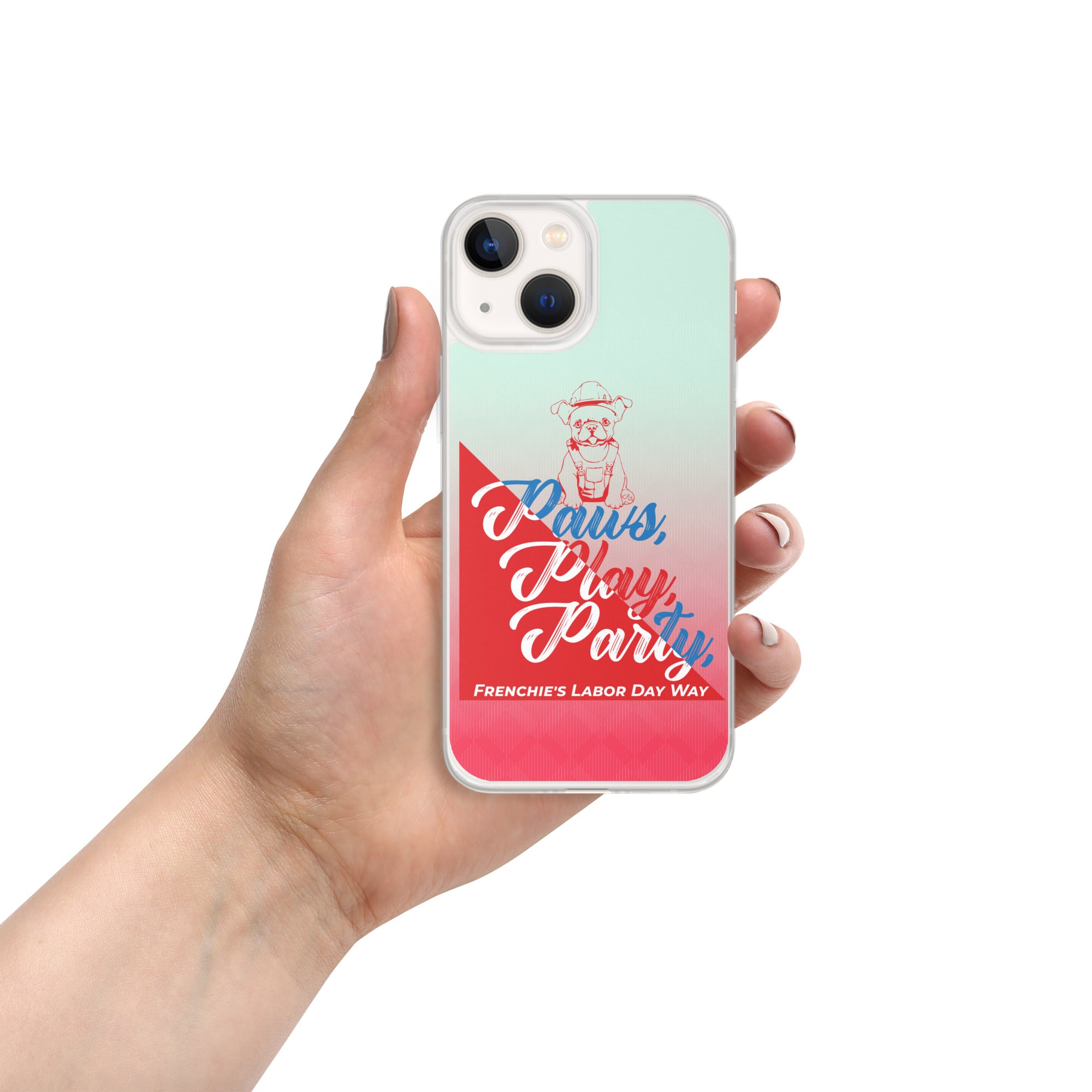 French Bulldog Frenchie's Way Clear Case For Iphone® Frenchie Pet Item