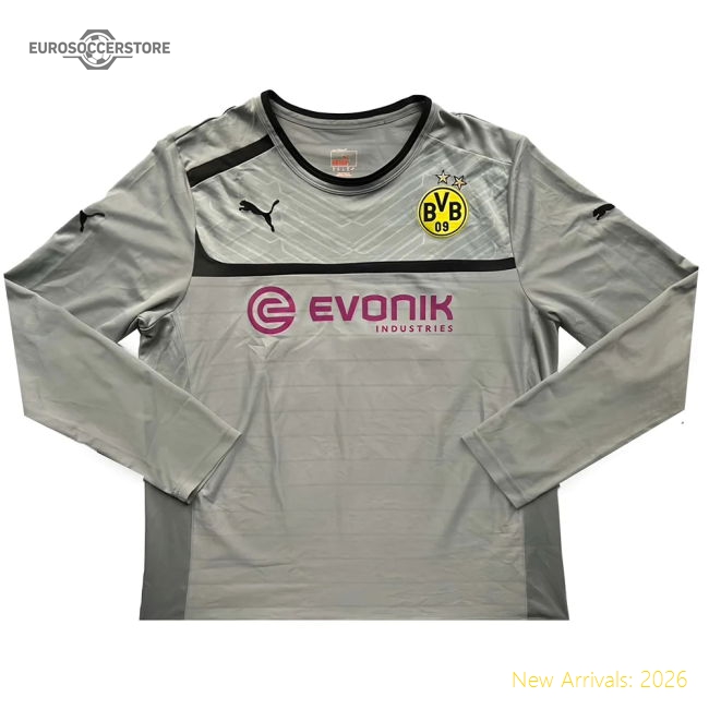 2012-13 Dortmund Borussia Long Sleeve Puma Training Top (Xl) (Very Good)