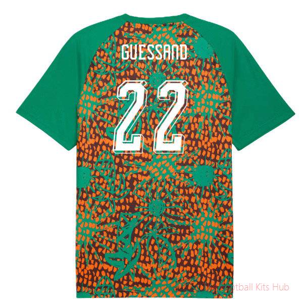 [EFS] 2026/27 Ivory Coast Warm Up Jersey (Sport Green) (Guessand 22)
