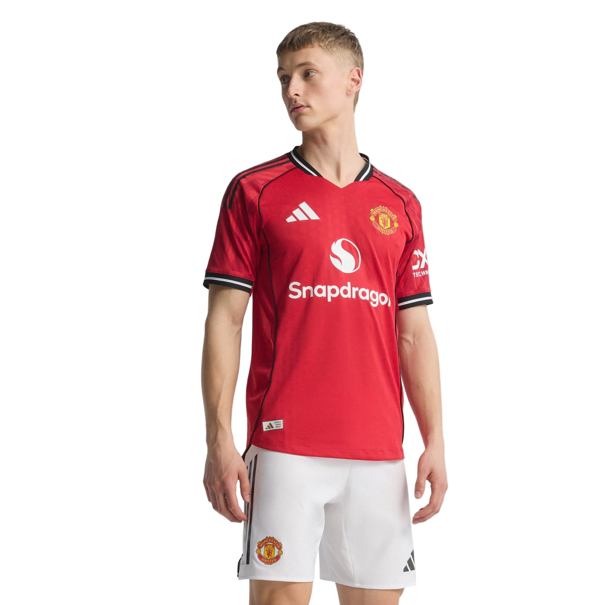 Manchester United Patch 2025-2026 UCL Home Jersey – Authentic Shirt