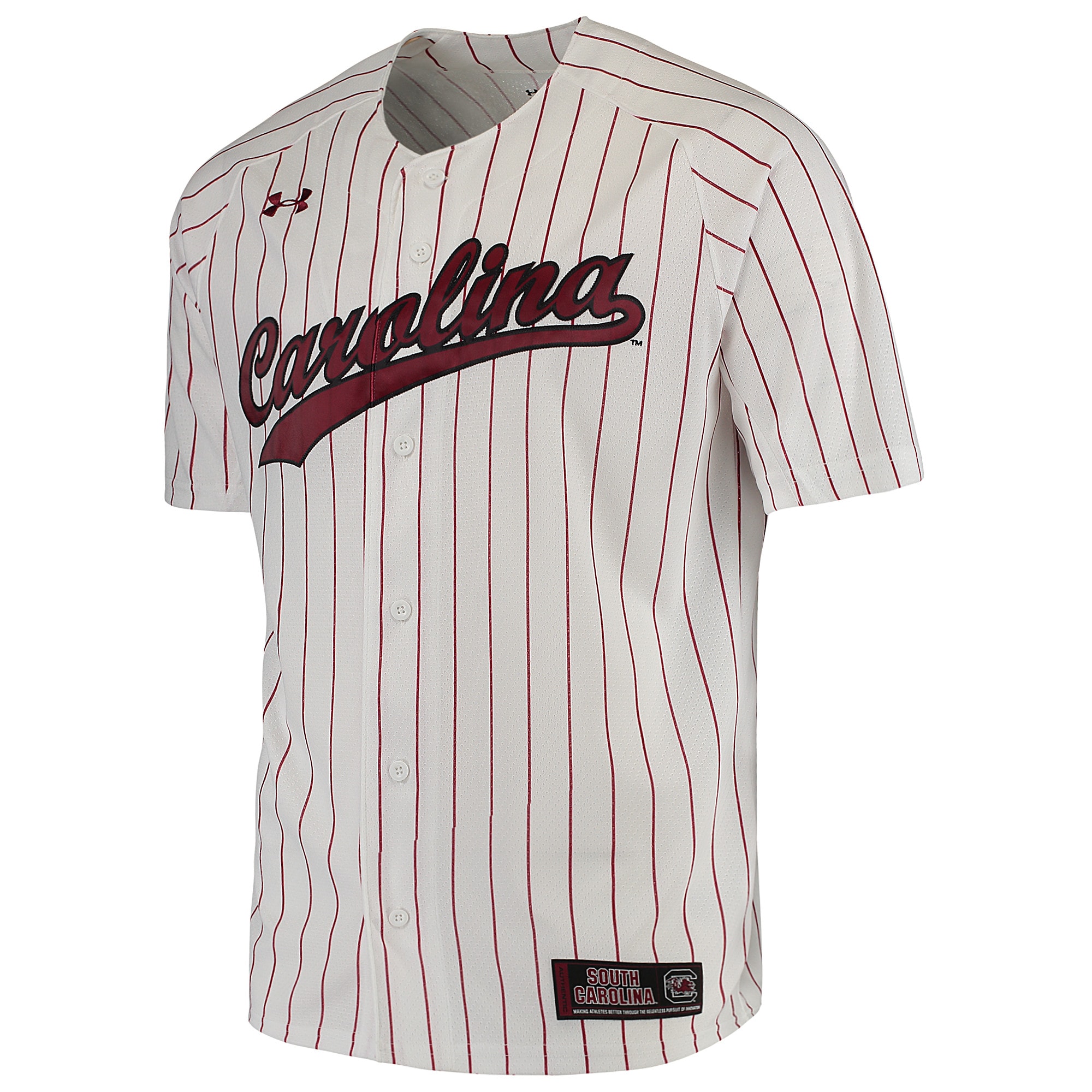 [NJP] South Carolina Gamecocks Performance Replica Baseball Jersey - White