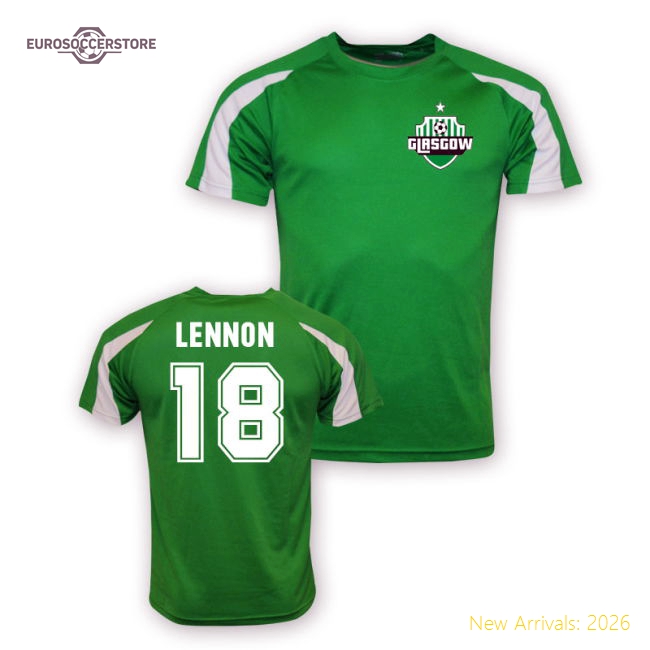 Neil Lennon Celtic Sports Training Jersey (green) - Kids