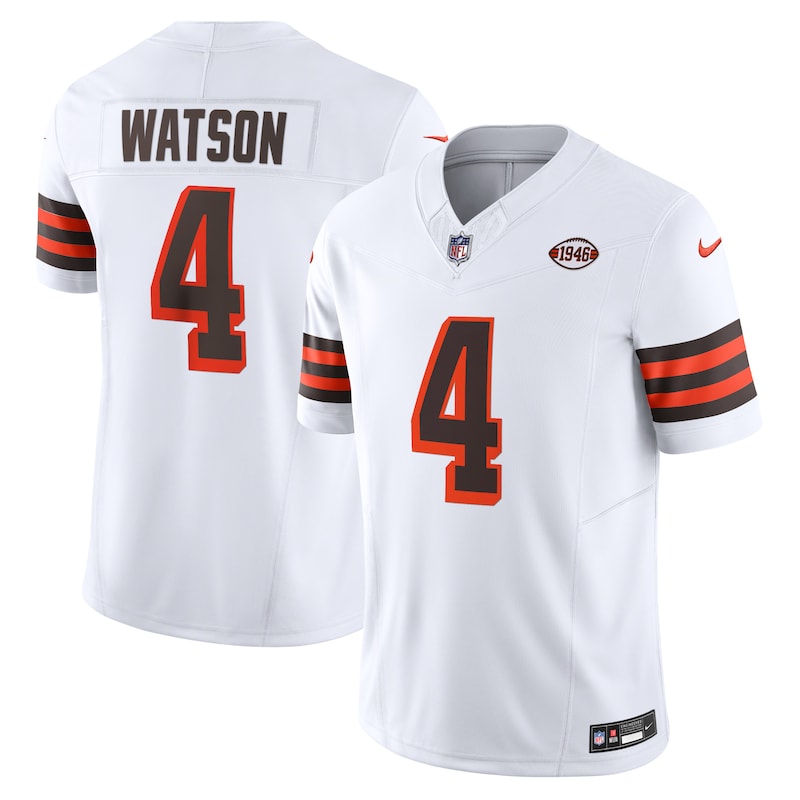 None Deshaun Watson CLE Browns Sleek High-Quality Jersey for NFL Fans